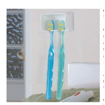 CAMCO 57203 POP-A-TOOTHBRUSH - WHITE