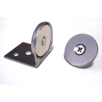 1" Angle Mount Magnet, Cup and Strike Plate